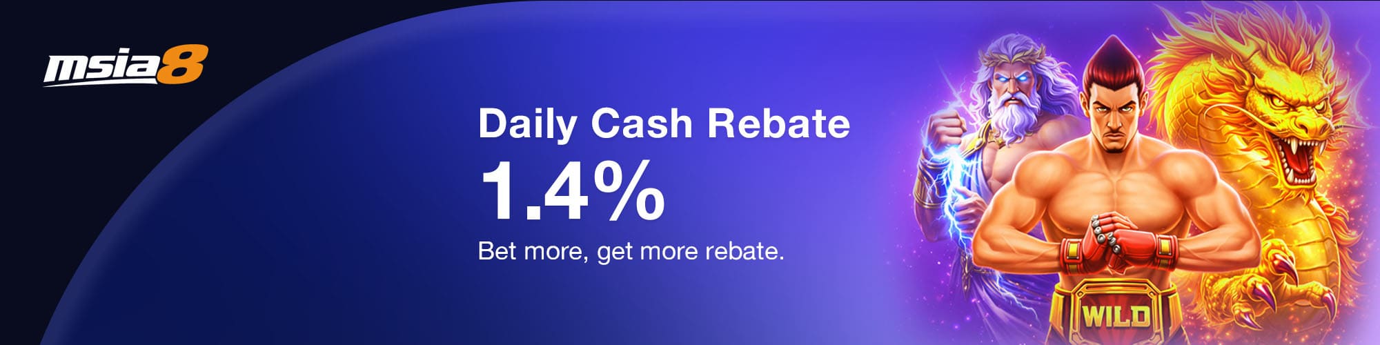 MSIA8 1.4% rebate